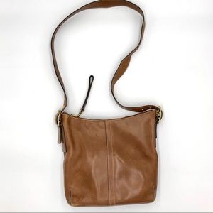 Coach leather crossbody handbag